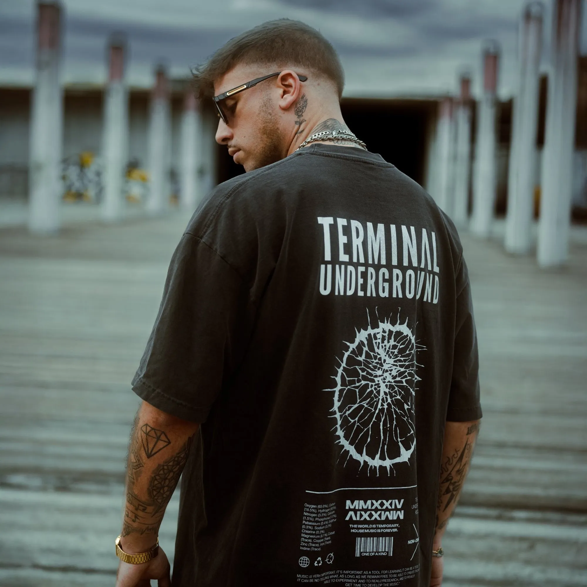 Terminal Underground Heavyweight Tee sold by Merchlabs