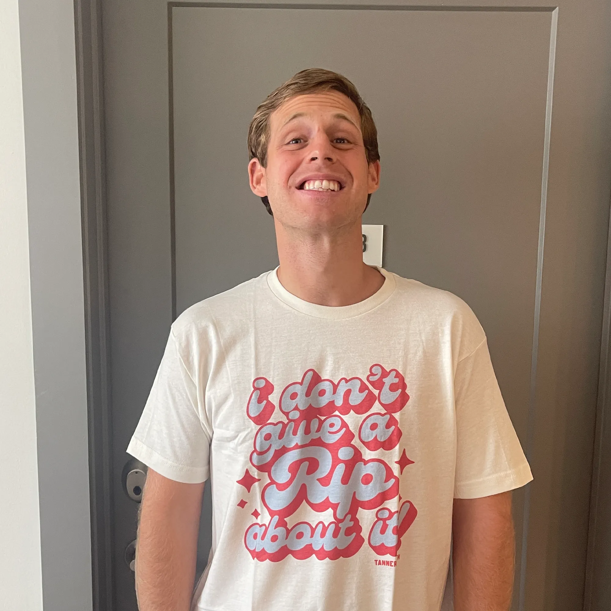 Give A Rip Midweight Tee sold by Merchlabs product image thumbnail 2