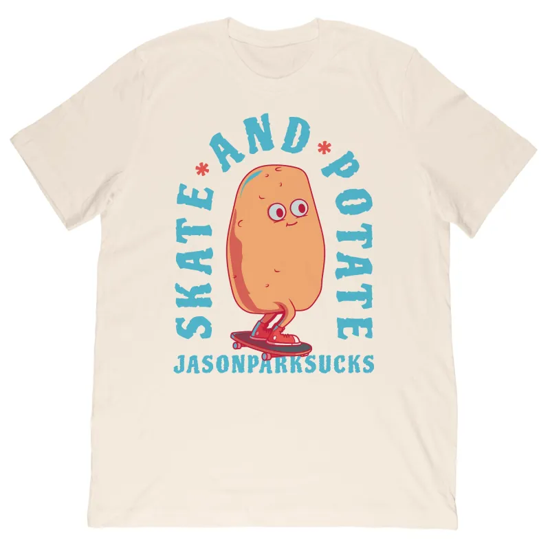 Skate And Potate Tee made by Merchlabs