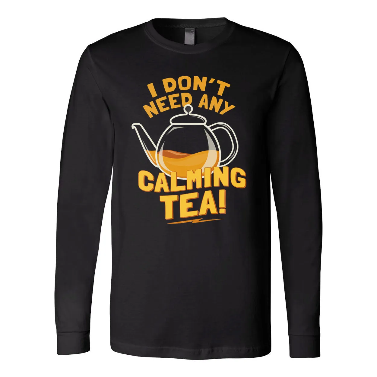 RufioZuko - Calming Tea! Long Sleeve Tee sold by Merchlabs