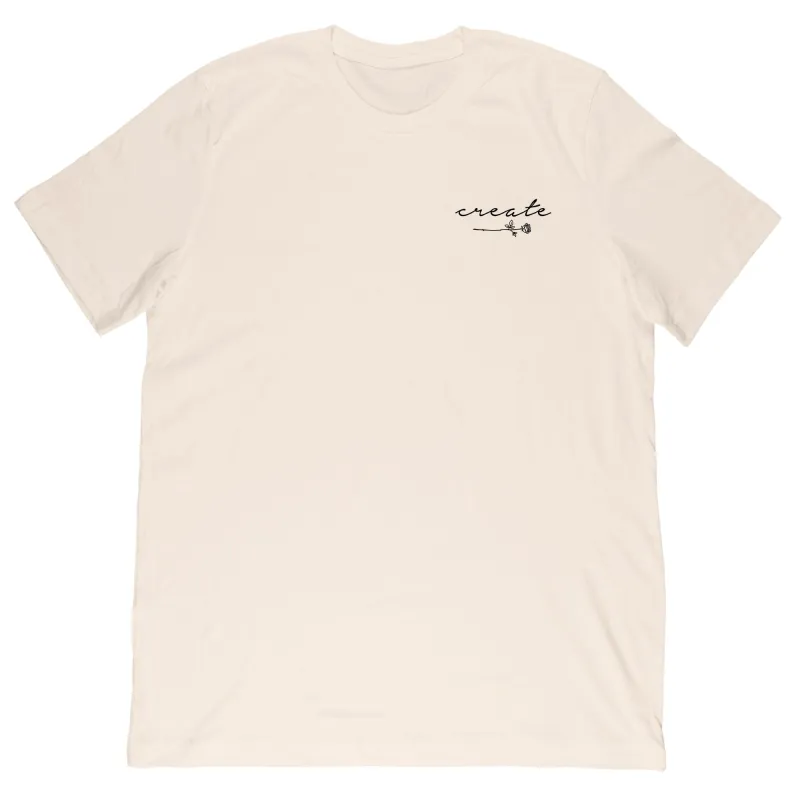 Steph Pappas - Create Tee sold by Merchlabs