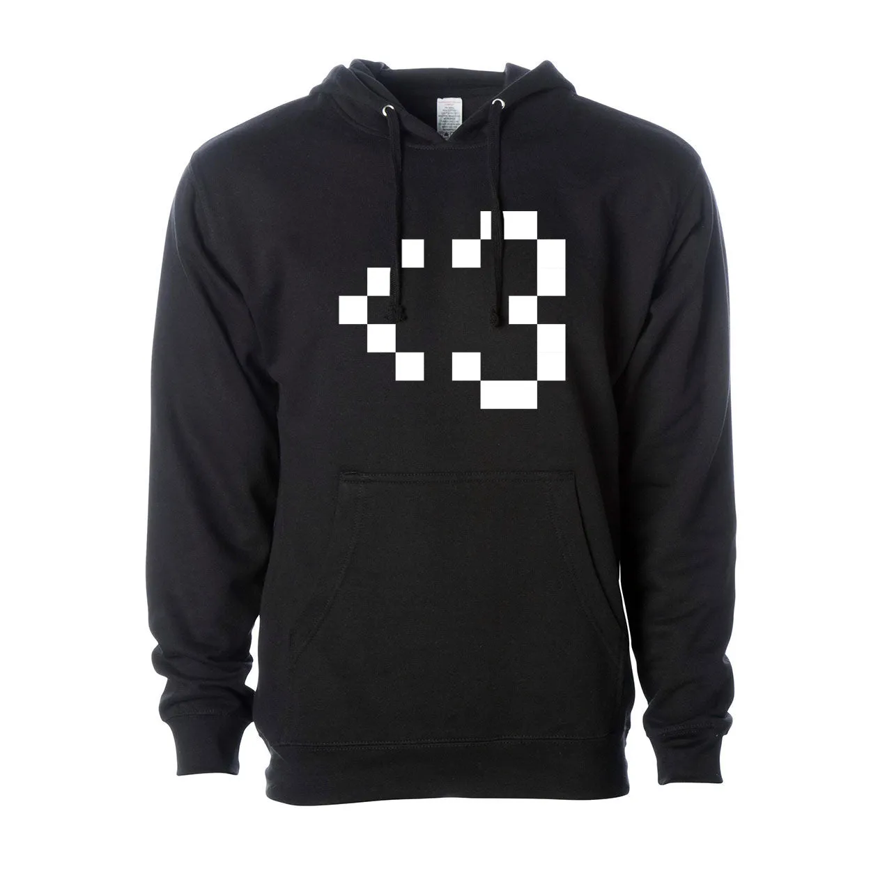AA12 - Heart Hoodie - Black sold by Merchlabs