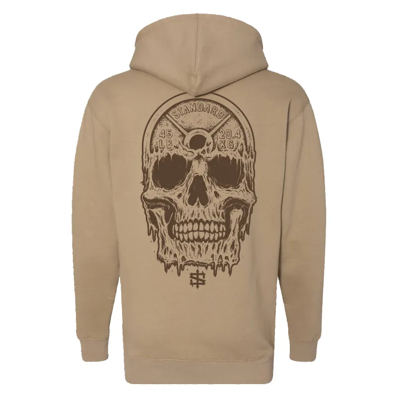 Weights On My Mind Monochrome Premium Heavyweight Hoodie made by Merchlabs