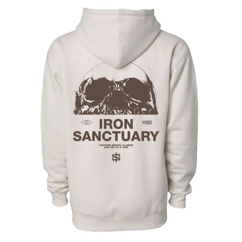 Monochrome Premium Heavyweight Hoodie made by Merchlabs