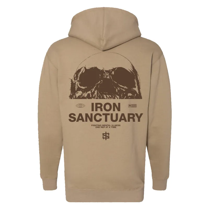 Monochrome Premium Heavyweight Hoodie made by Merchlabs