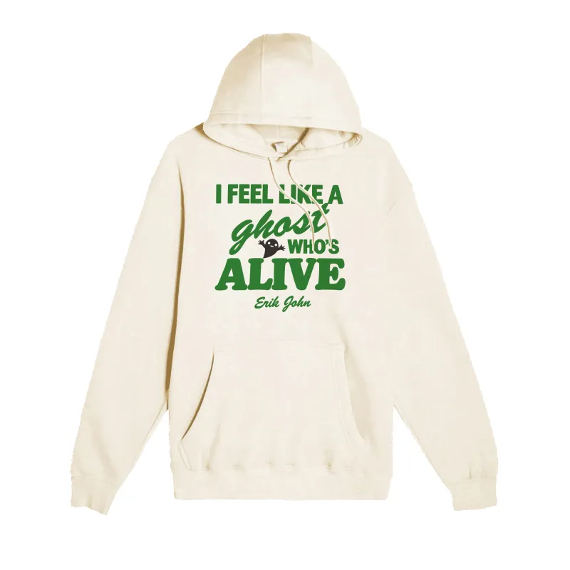 I Feel Like a Ghost Hoodie made by Merchlabs
