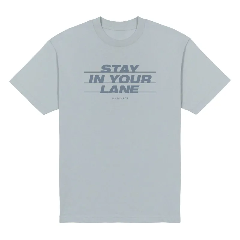 Stay in Your Lane Heavyweight Tee made by Merchlabs