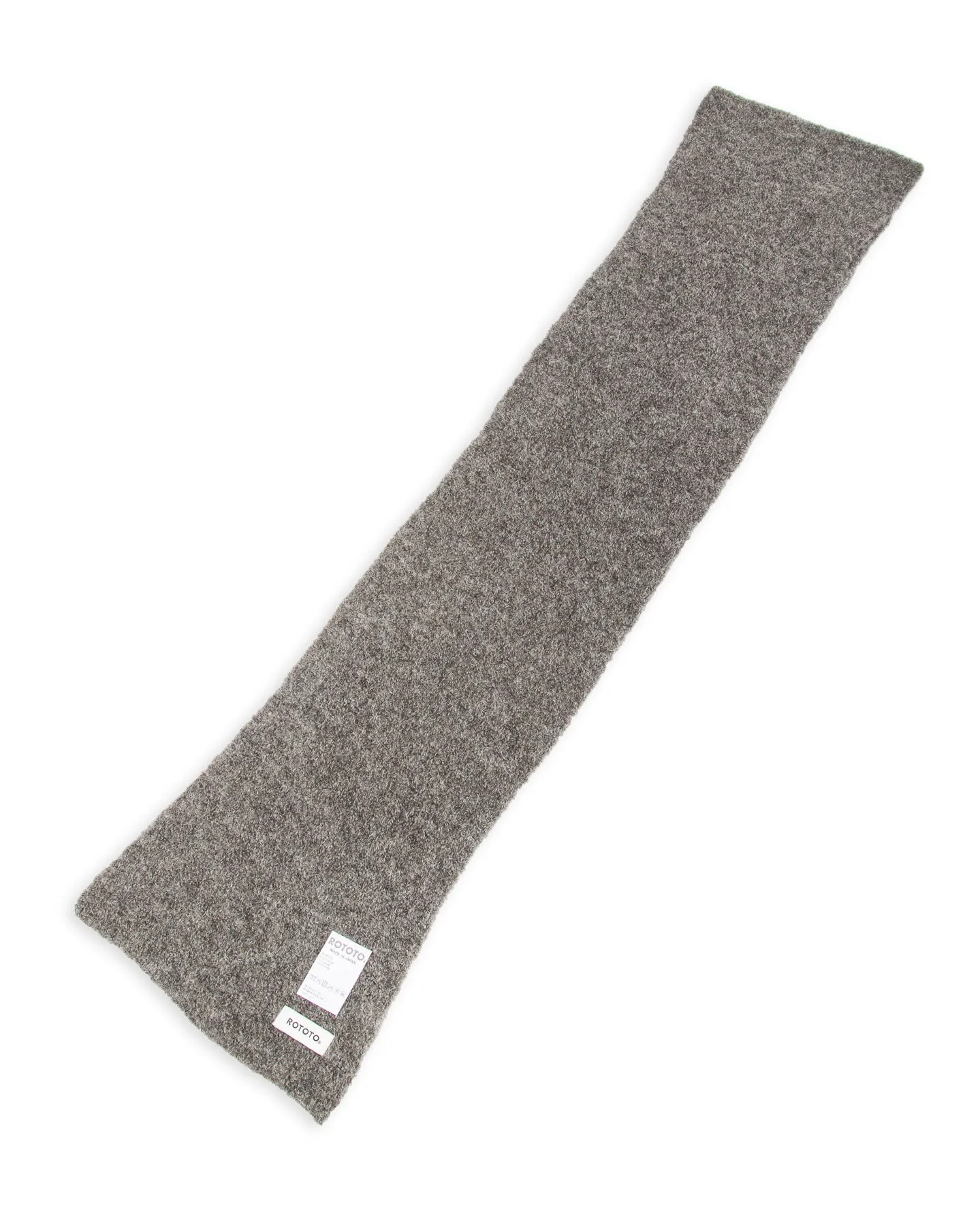Alpaca Boucle Short Muffler - Dark Gray sold by Standard and Strange