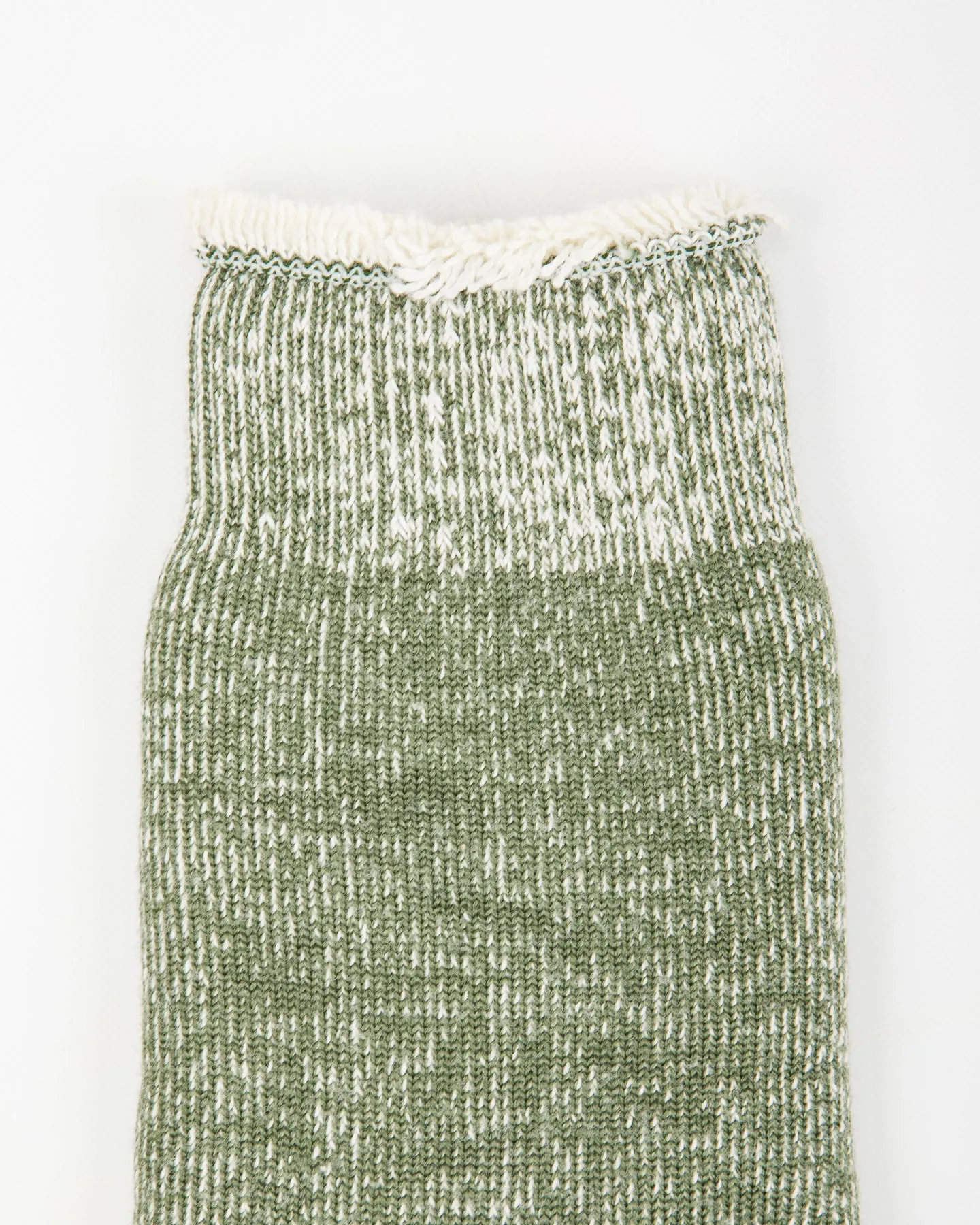 Shaggy Pile Room Socks - Moss Green sold by Standard and Strange product image thumbnail 4