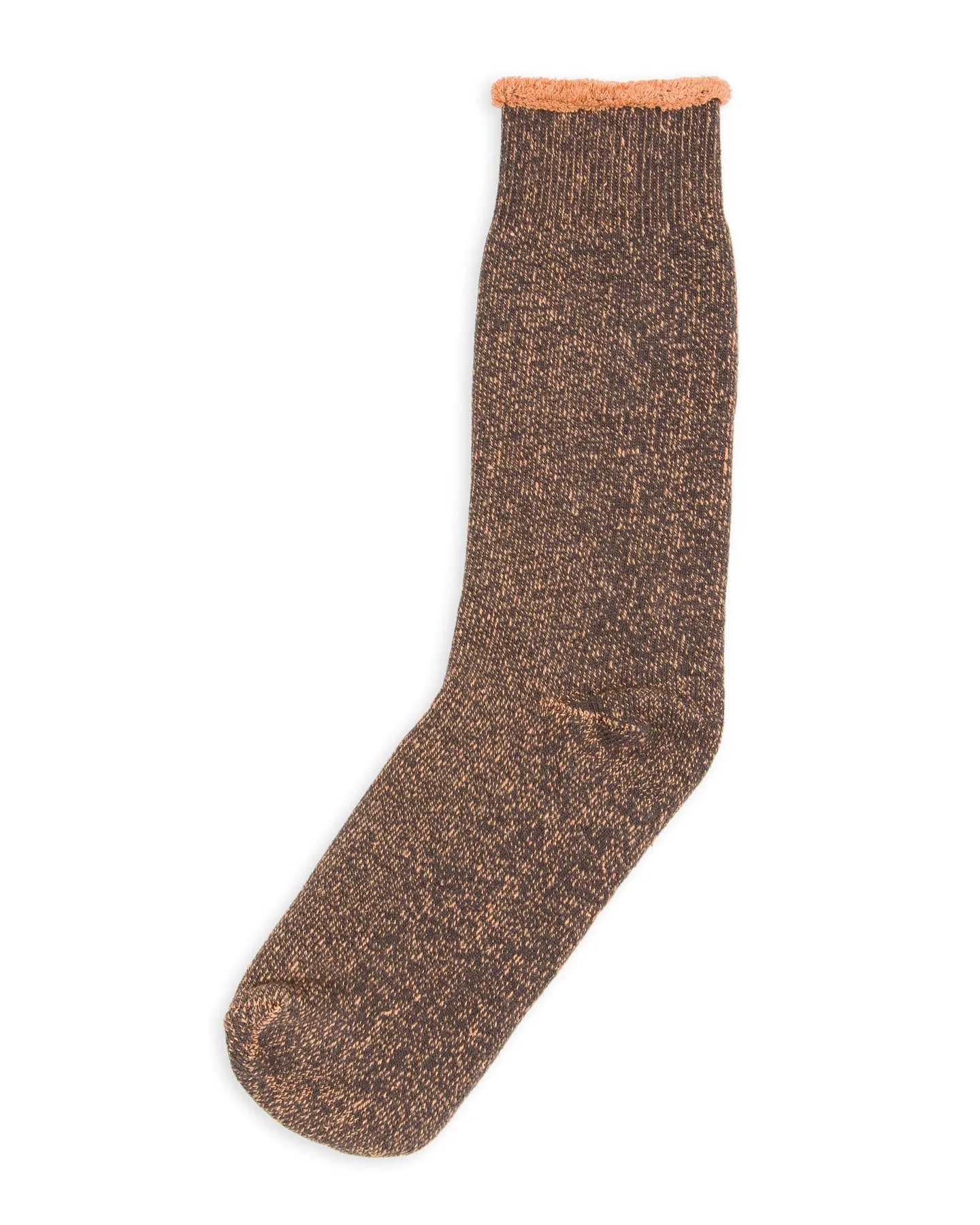Reversible Pile Socks - Faded Black/Light Orange sold by Standard and Strange product image thumbnail 3