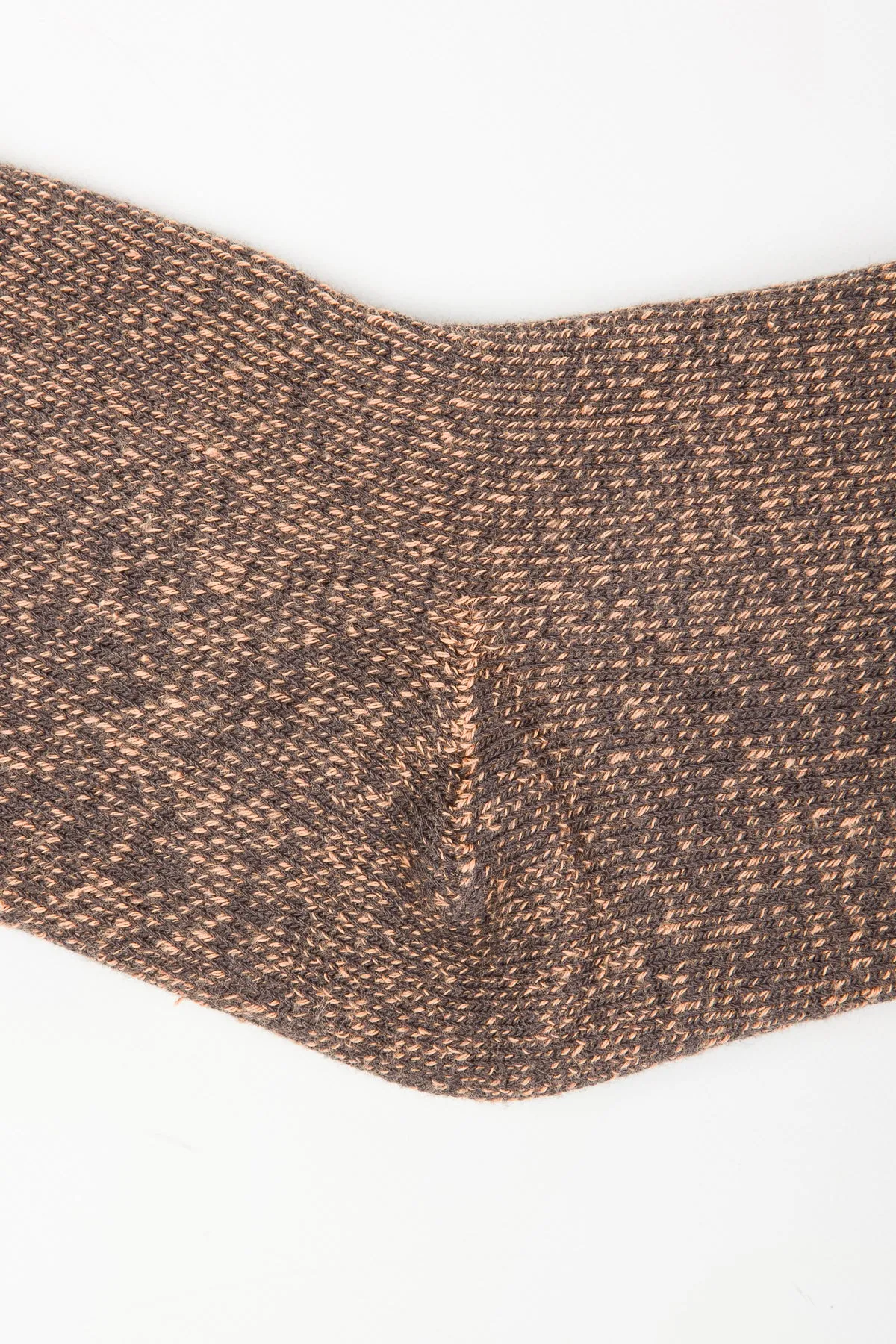 Reversible Pile Socks - Faded Black/Light Orange sold by Standard and Strange product image thumbnail 5