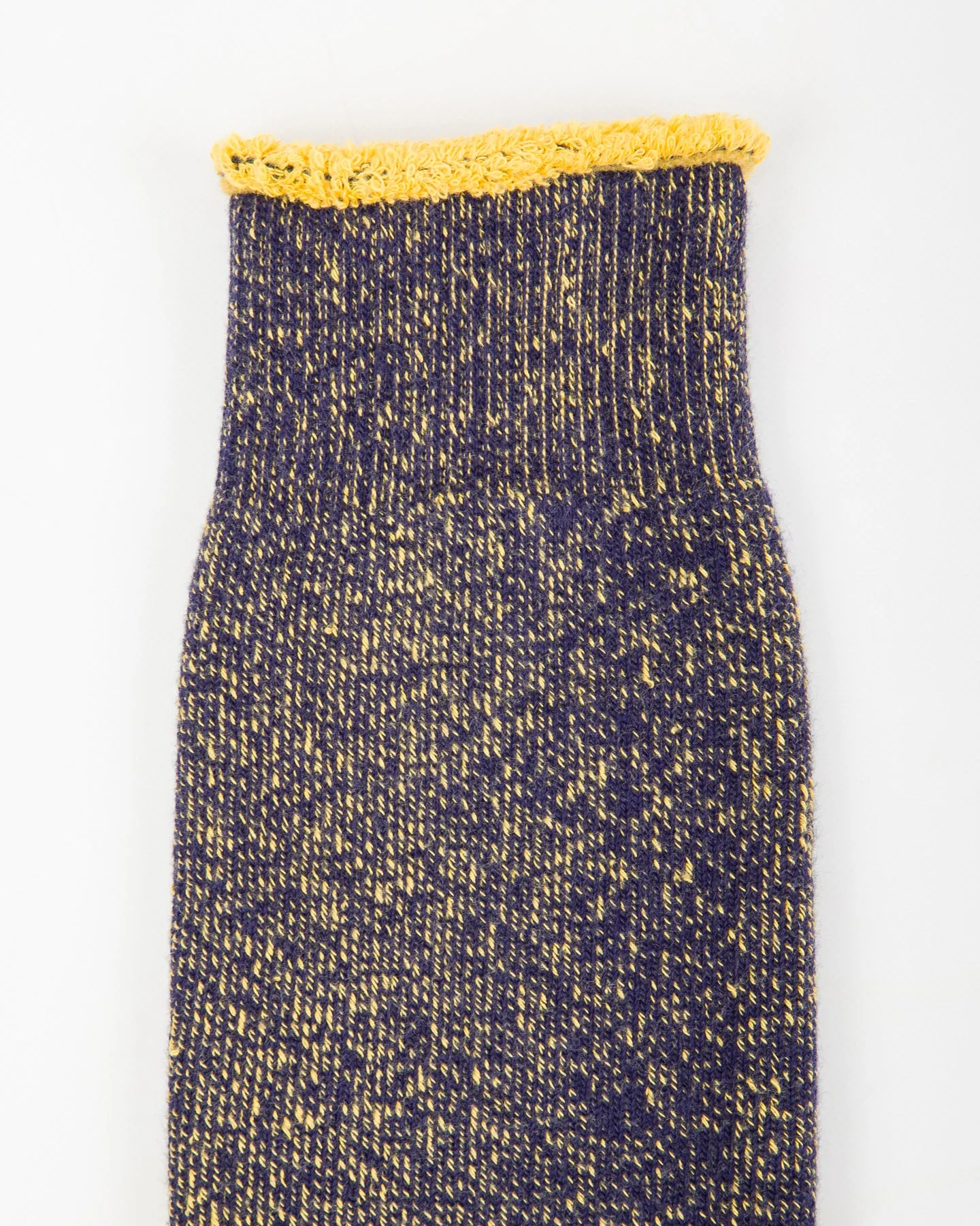 Reversible Pile Socks - Navy/Yellow sold by Standard and Strange product image thumbnail 4