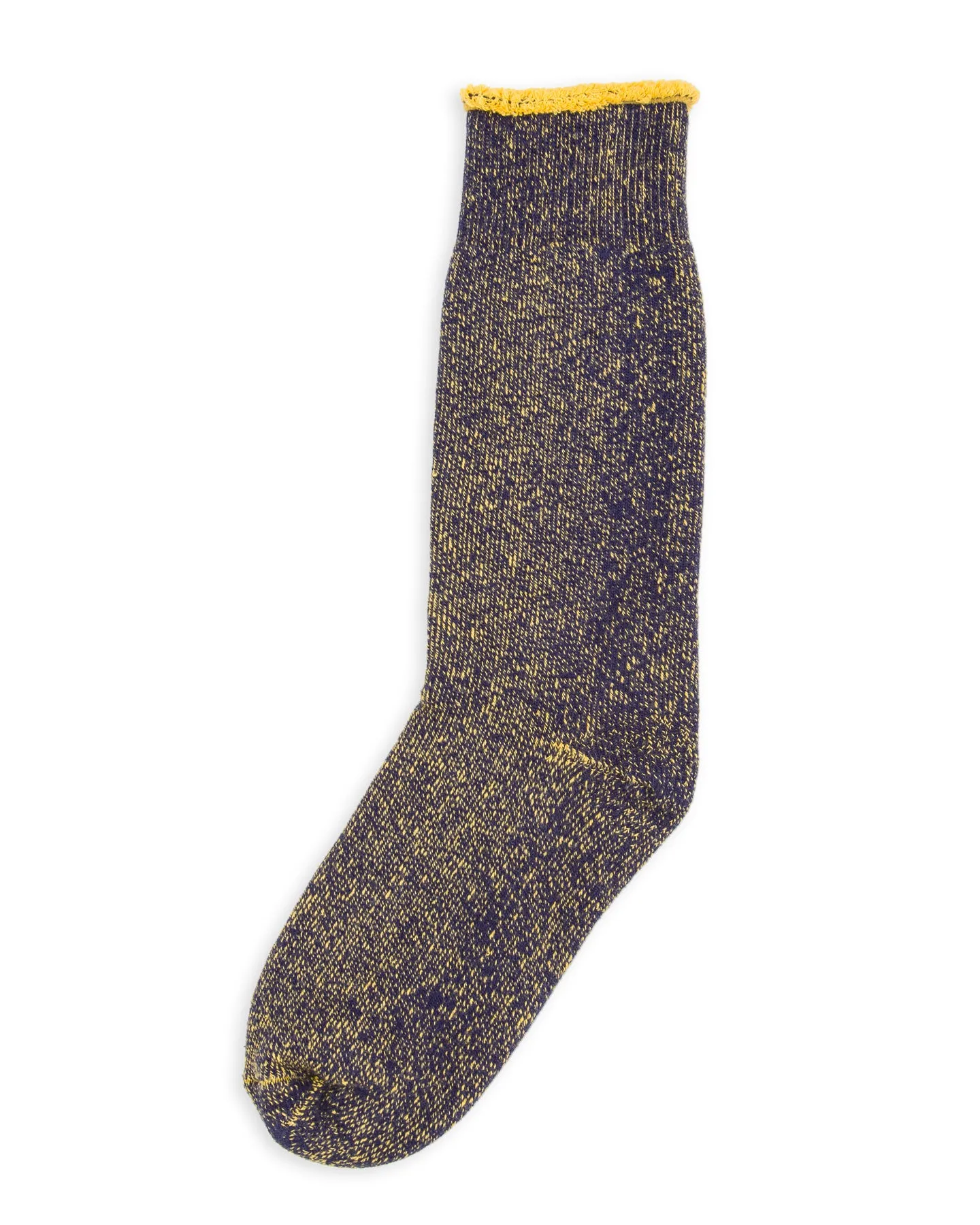 Reversible Pile Socks - Navy/Yellow sold by Standard and Strange product image thumbnail 3