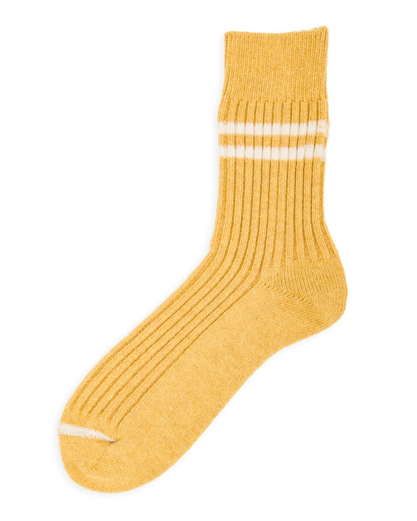 Merino Lambswool Stripe Sock - Yellow sold by Standard and Strange product image thumbnail 3