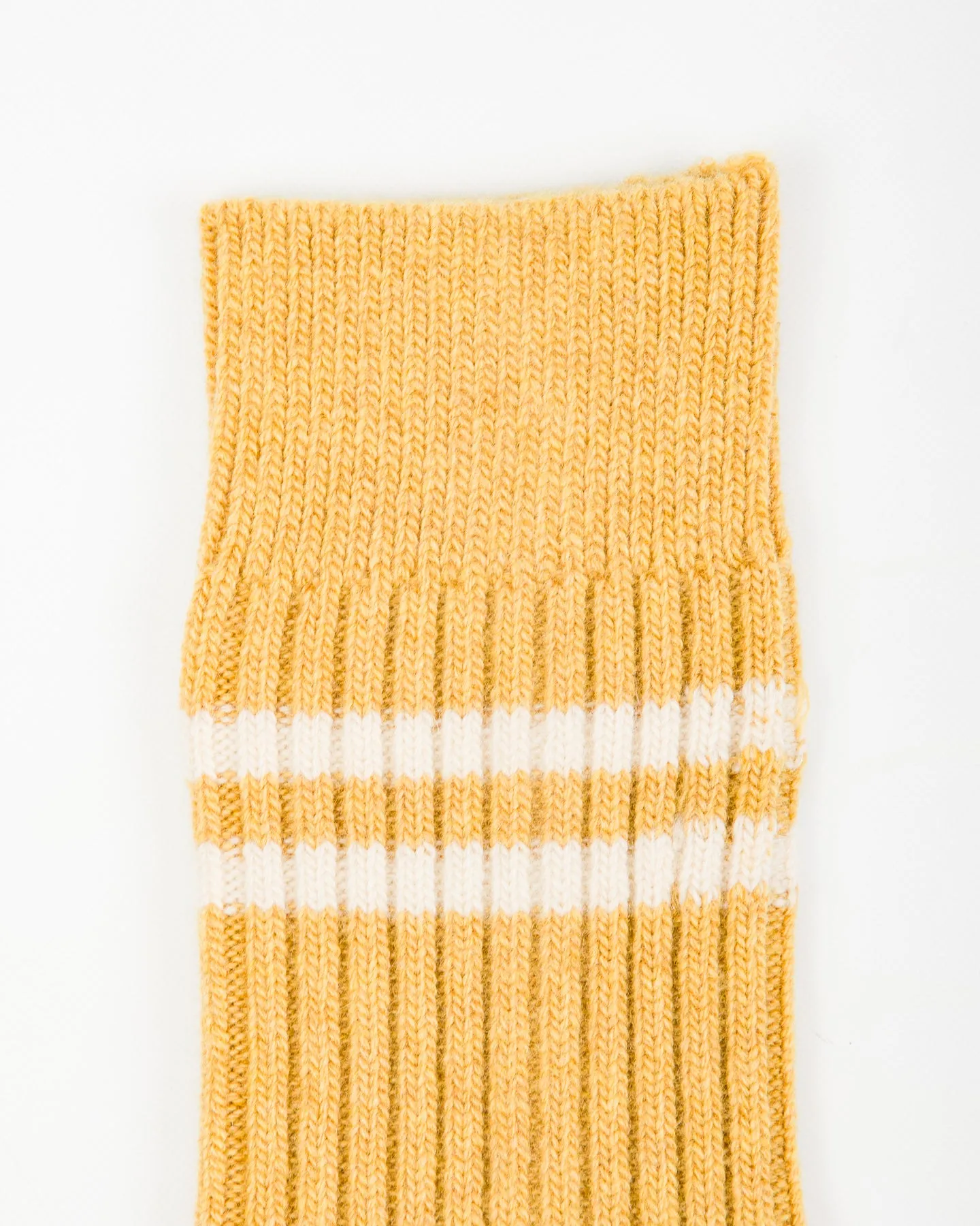 Merino Lambswool Stripe Sock - Yellow sold by Standard and Strange product image thumbnail 4