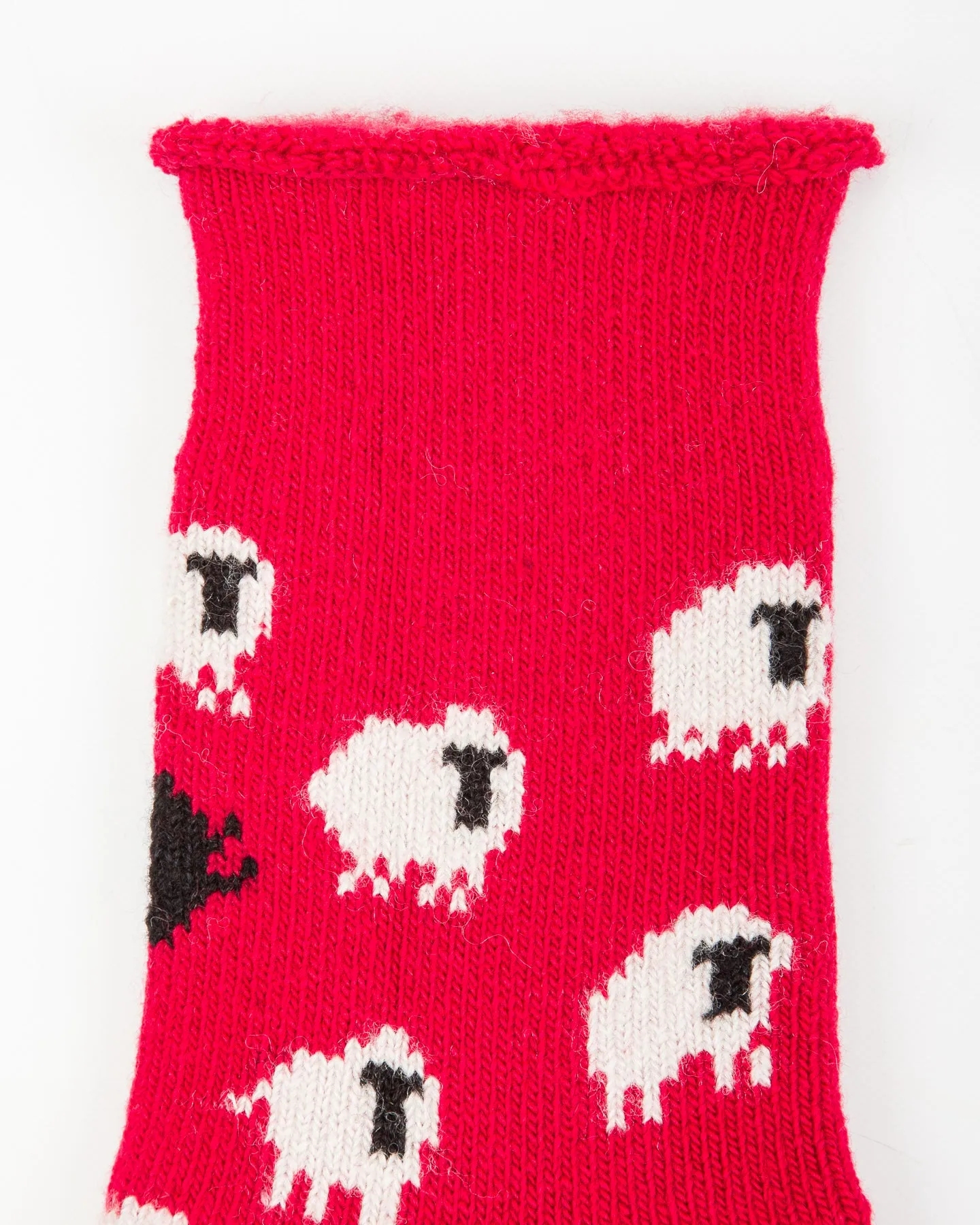 Pile Room Socks "Sheep" - Red sold by Standard and Strange product image thumbnail 4