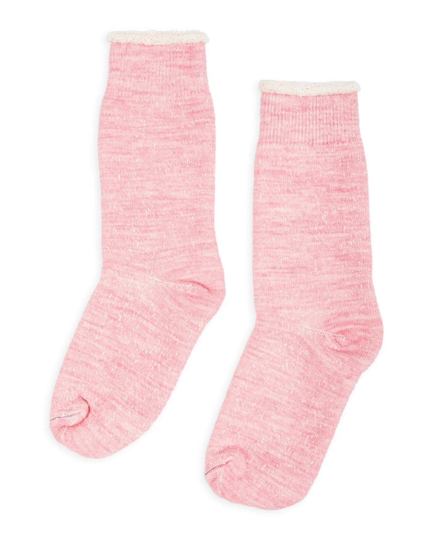Double Face Merino/Organic Cotton Socks - Pink sold by Standard and Strange