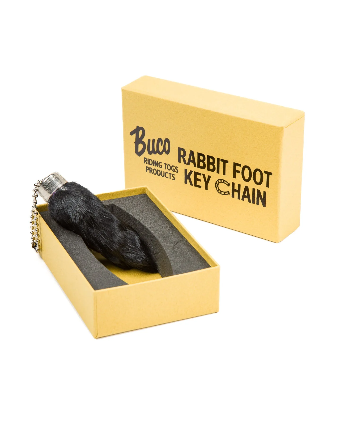 Buco Rabbit Foot Key Chain - Black sold by Standard and Strange product image thumbnail 2
