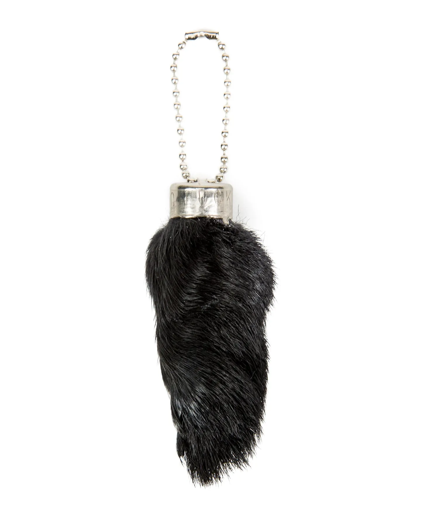 Buco Rabbit Foot Key Chain - Black sold by Standard and Strange