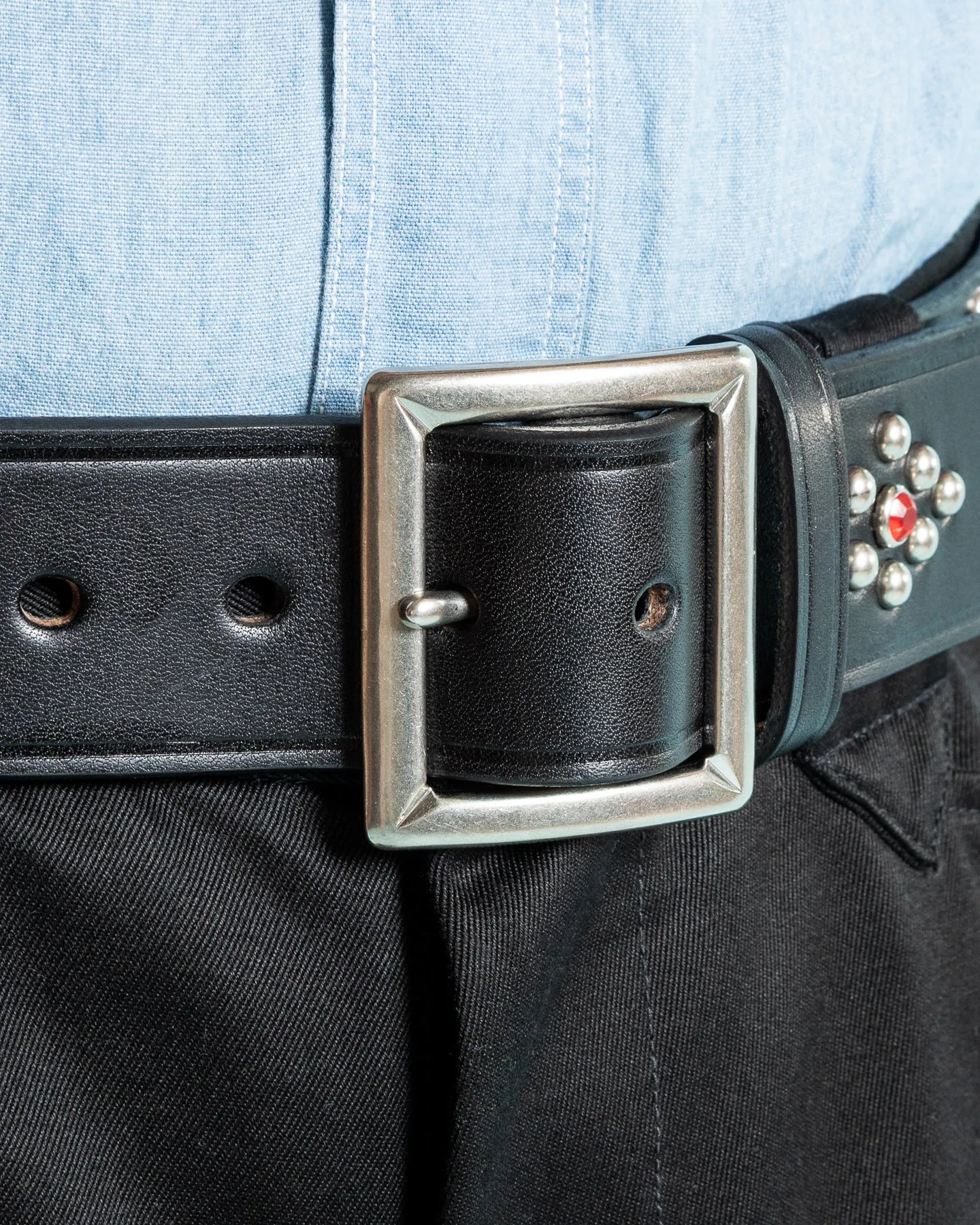 Buco Motorcycle Belt / Smoky Jim - Black sold by Standard and Strange product image thumbnail 5