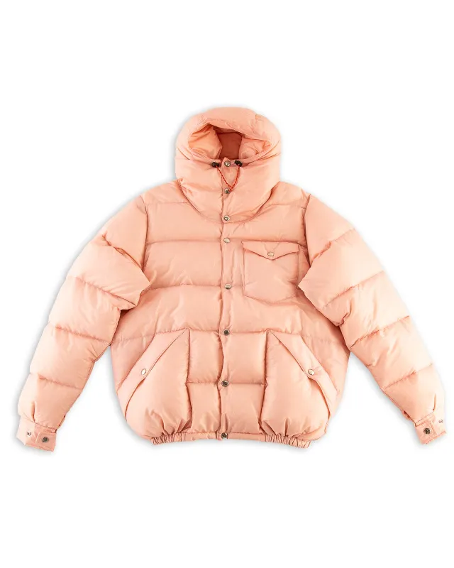 Down Jacket - Pink Nylon Ripstop sold by Standard and Strange