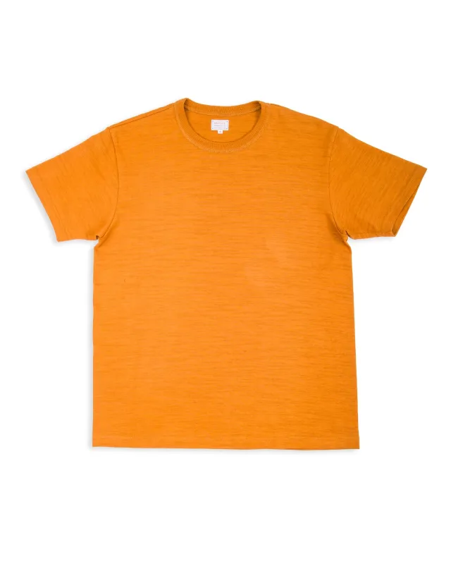 Loopwheeled Athletic Tee - Mustard sold by Standard and Strange