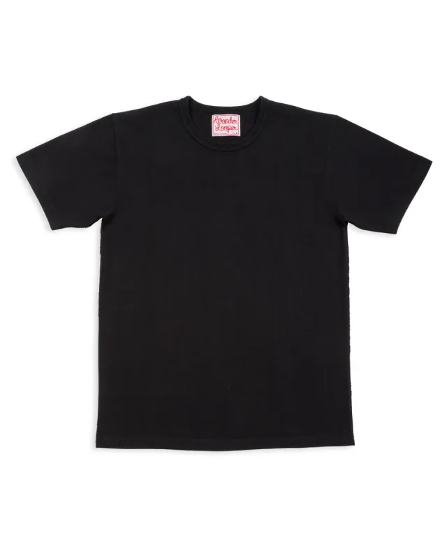 Double Heavyweight Crewneck T-shirt - Black made by Wonder Looper