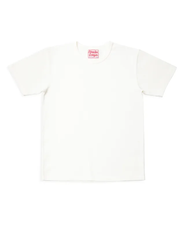 Double Heavyweight Crewneck T-shirt - White sold by Standard and Strange