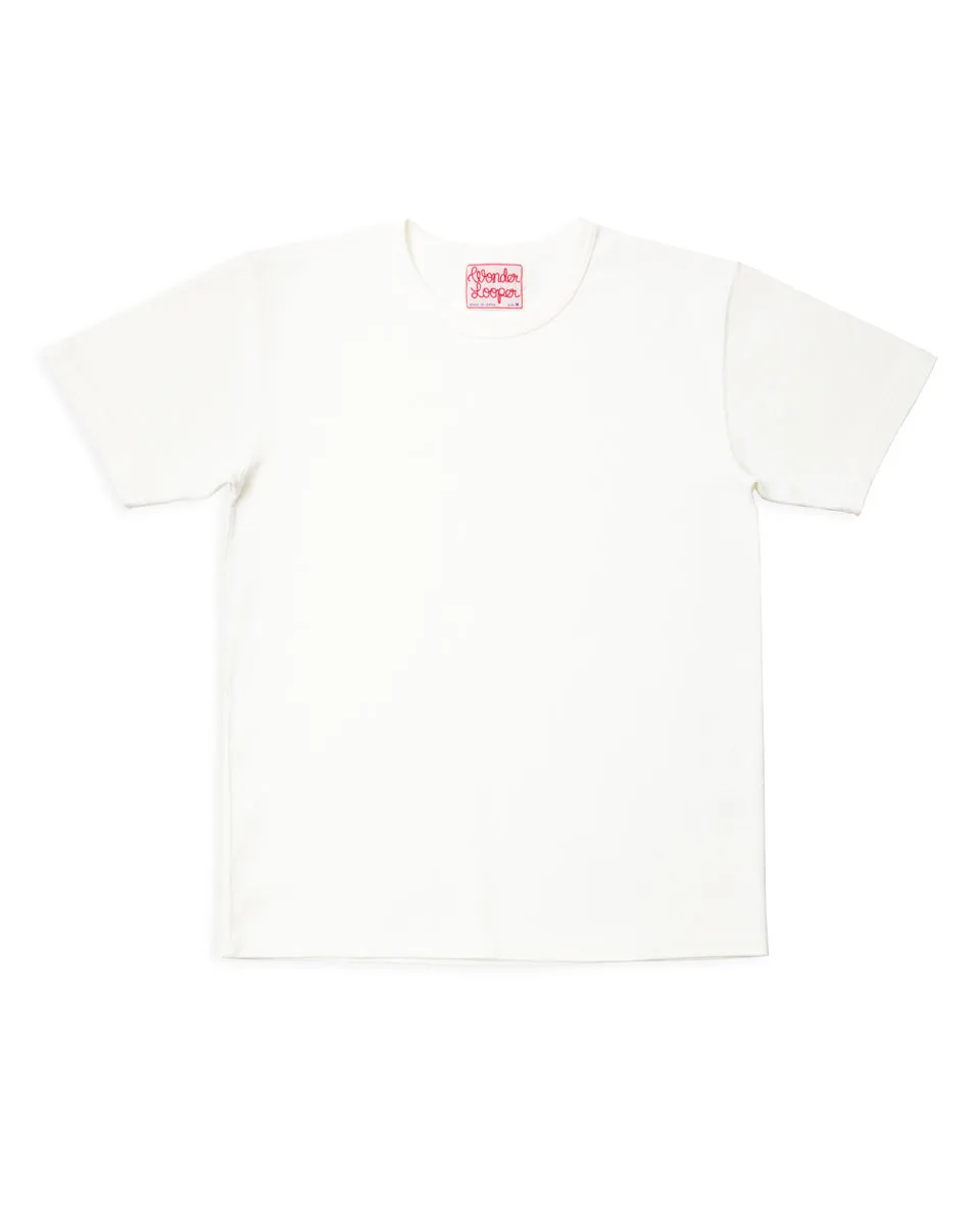 Double Heavyweight Crewneck T-shirt - White sold by Standard and Strange