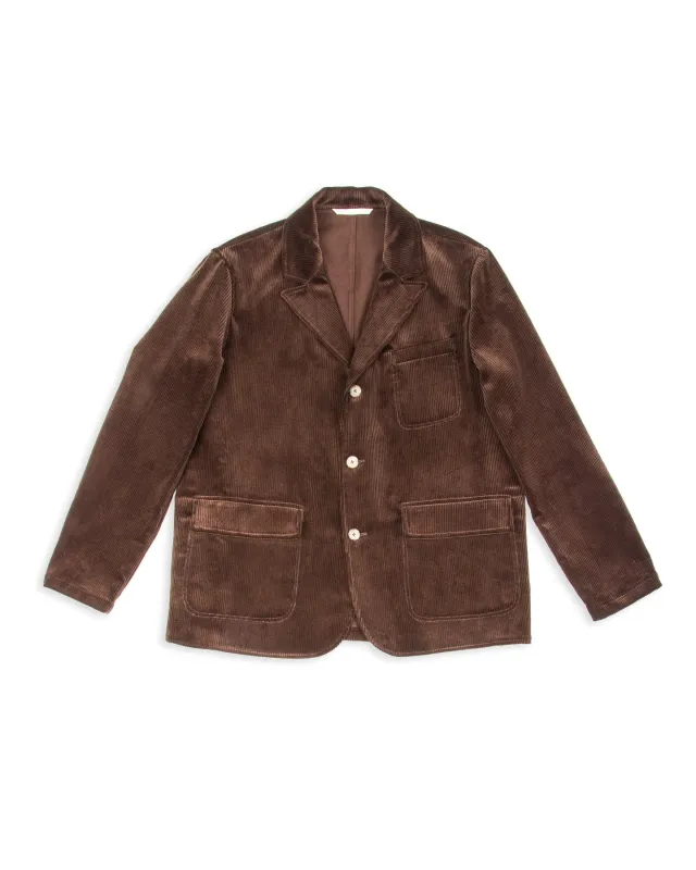 Métier Jacket - Brown Corduroy sold by Standard and Strange