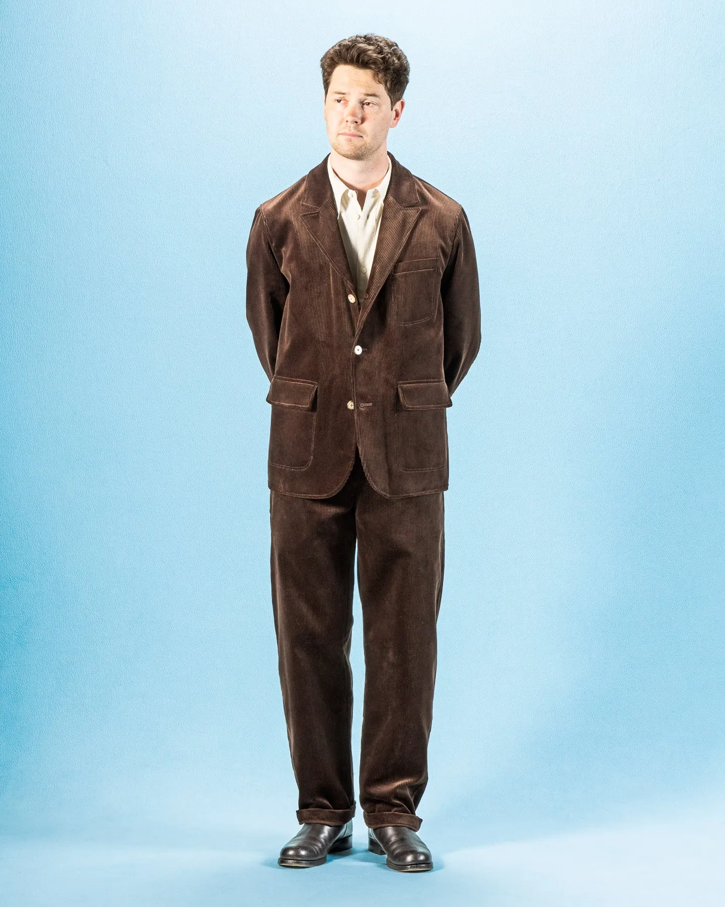 Métier Jacket - Brown Corduroy sold by Standard and Strange product image thumbnail 3