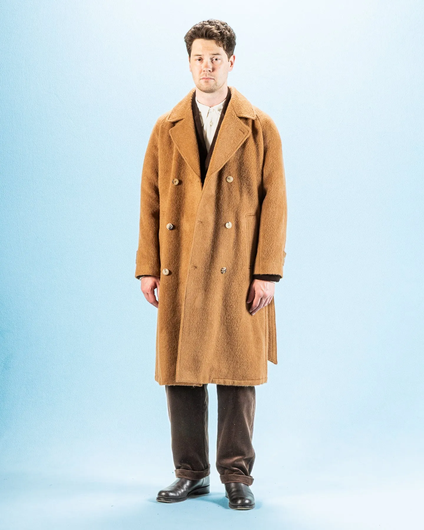 Grandad Coat - Pecan Alpaca sold by Standard and Strange product image thumbnail 3