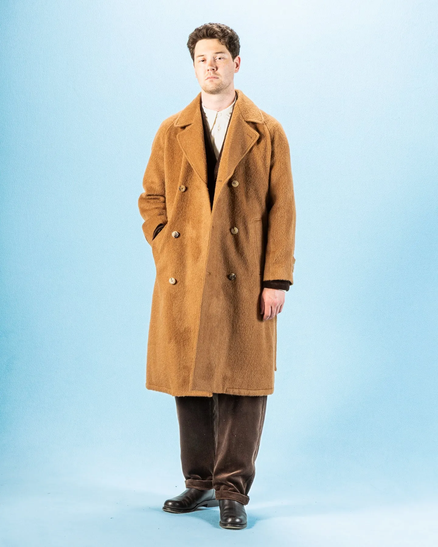 Grandad Coat - Pecan Alpaca sold by Standard and Strange product image thumbnail 5