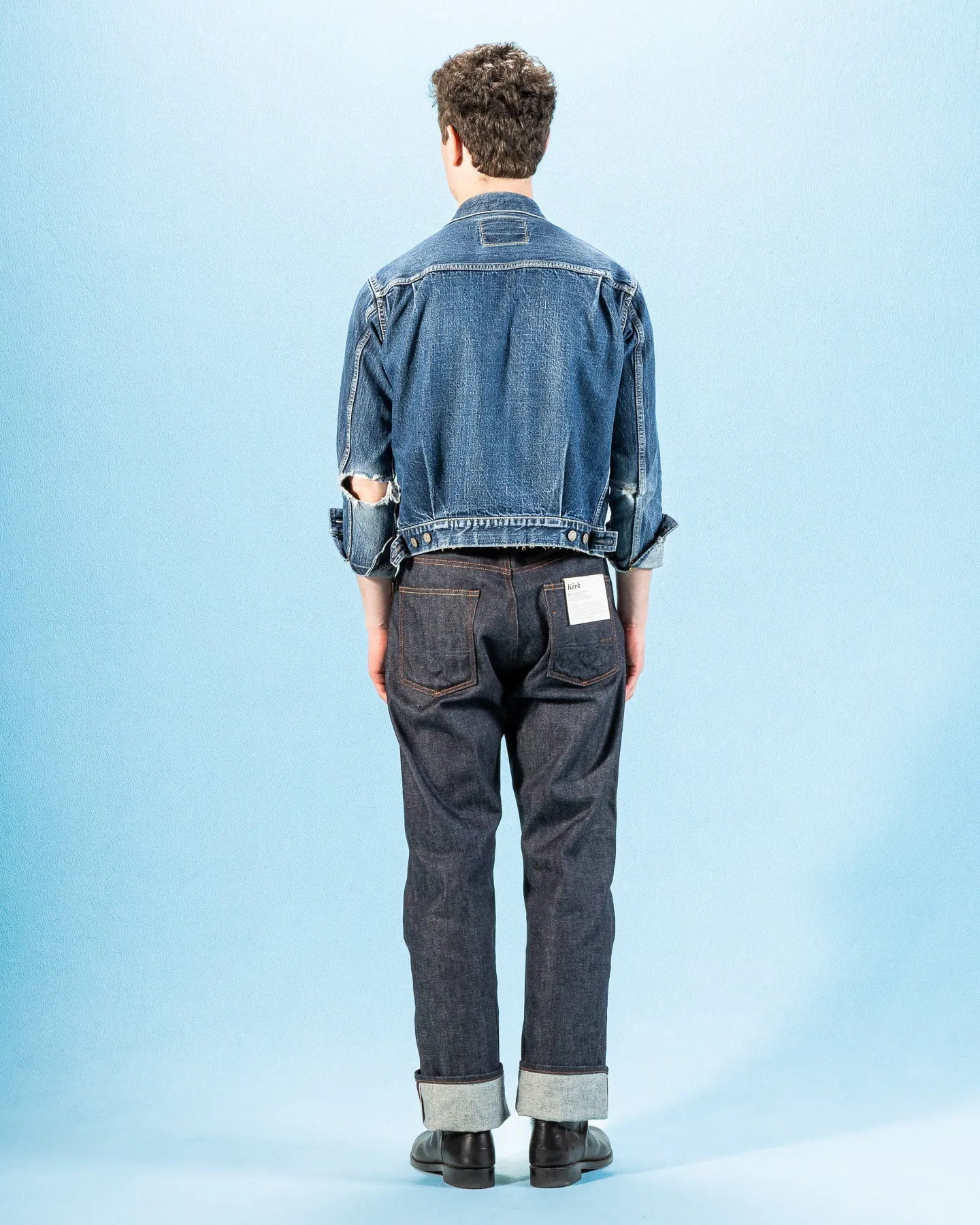Kirk Straight Fit - 29 Hand Dip 13oz Selvedge sold by Standard and Strange product image thumbnail 5
