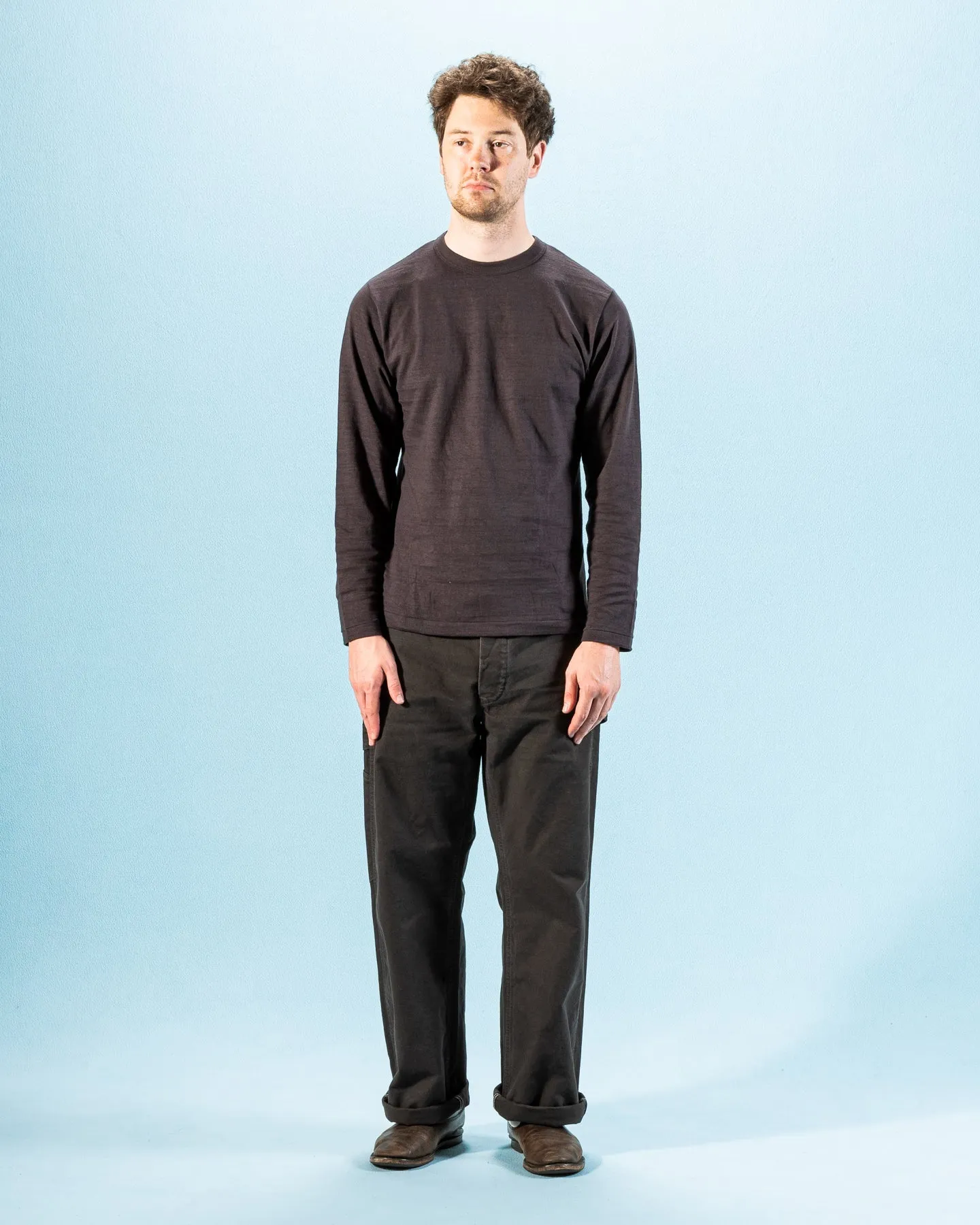 Long Sleeve Crew Neck Tee - Sumikuro sold by Standard and Strange product image thumbnail 4