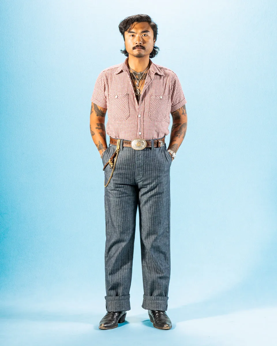 Ortega Pant - 13oz Grey Herringbone sold by Standard and Strange product image thumbnail 3