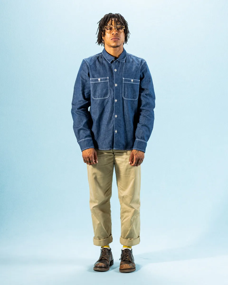 Dayton Shirt L/S - 9oz Denim sold by Standard and Strange product image thumbnail 3