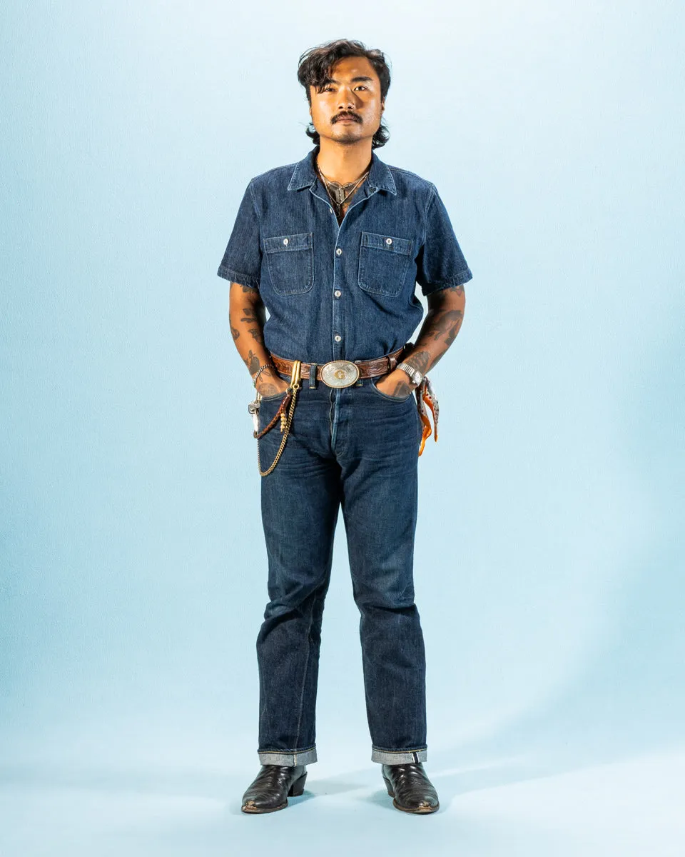Dayton Shirt - Indigo sold by Standard and Strange product image thumbnail 3