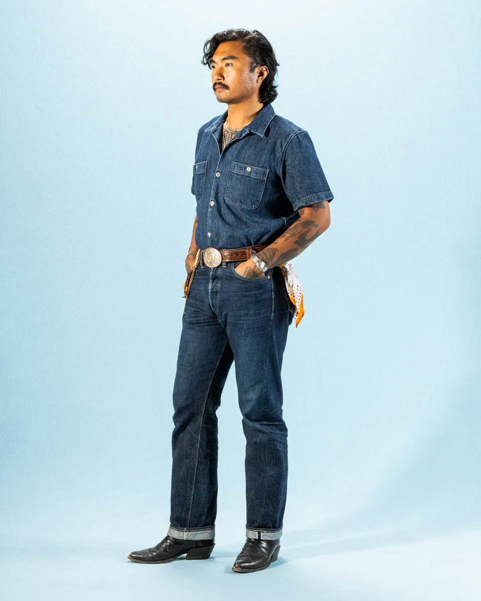 Dayton Shirt - Indigo sold by Standard and Strange product image thumbnail 4