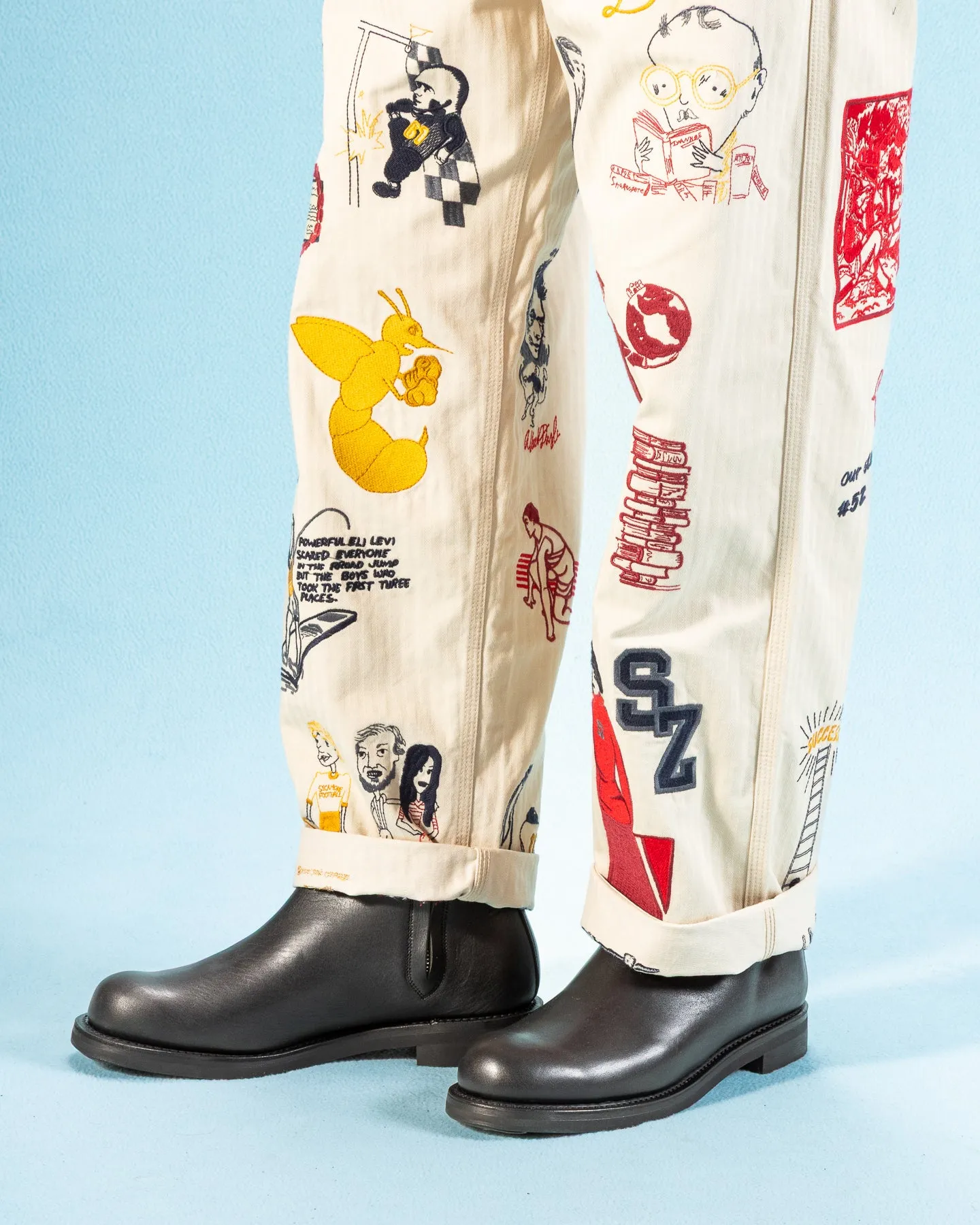 Casper Side Zip Boot - Black/Green Tea Core sold by Standard and Strange product image thumbnail 5