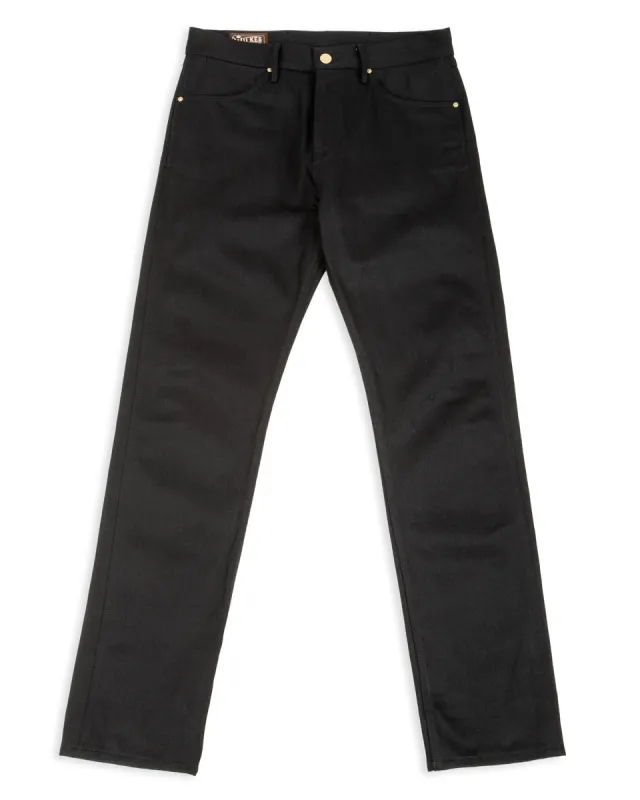 Wilkes Western - Aces High 14oz Black Denim sold by Standard and Strange