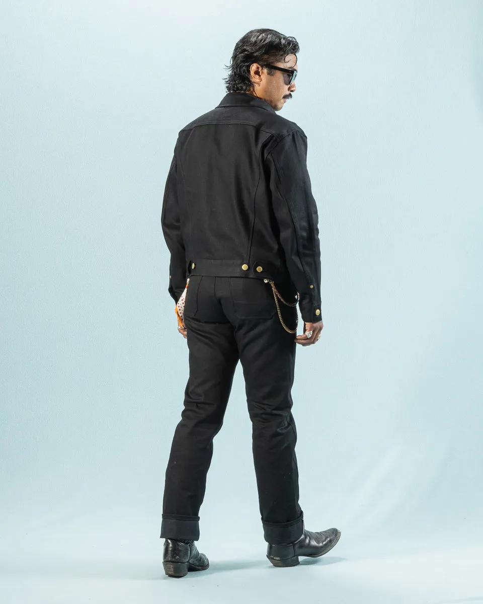 Wilkes Western - Aces High 14oz Black Denim sold by Standard and Strange product image thumbnail 4