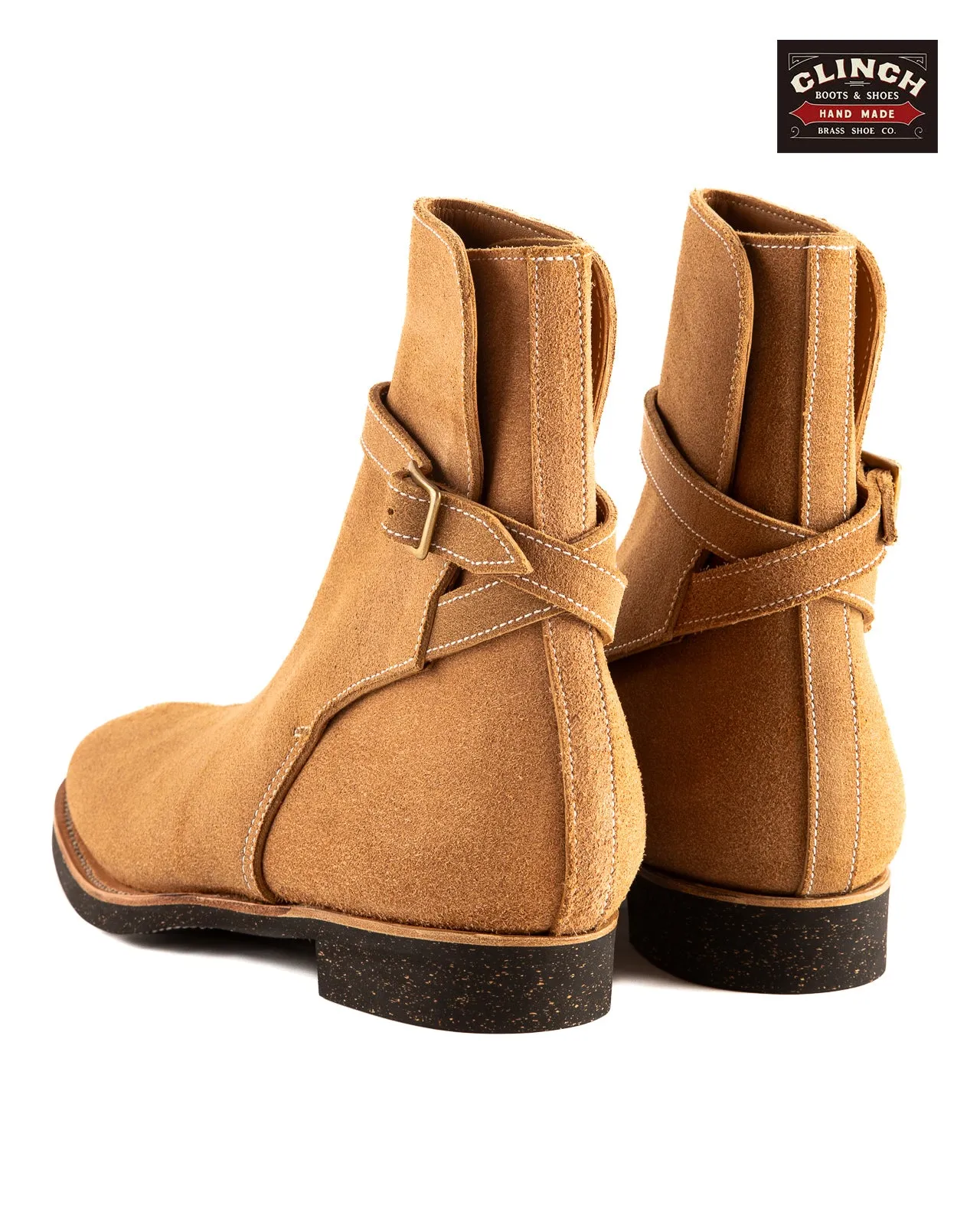 Jodhpur Boot - Natural Gustave Roughout Cowhide - CN Wide Last sold by Standard and Strange product image thumbnail 2