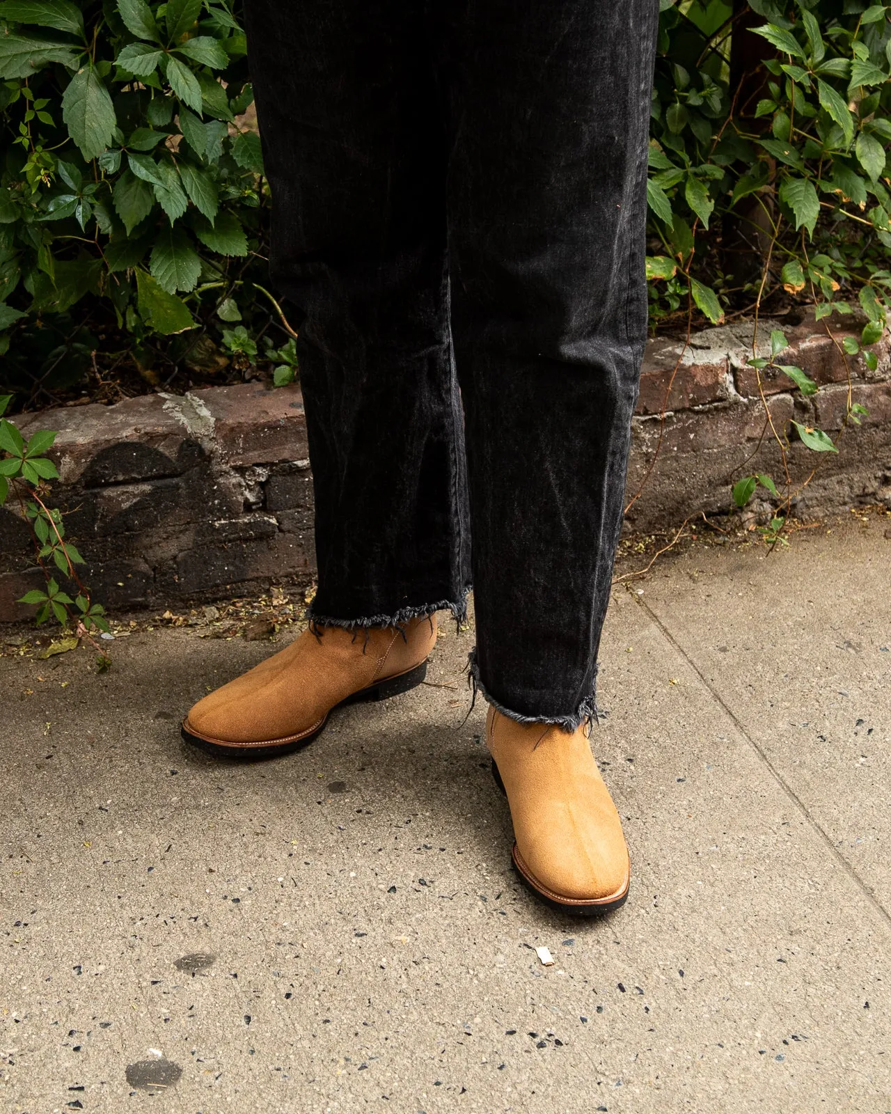 Jodhpur Boot - Natural Gustave Roughout Cowhide - CN Wide Last sold by Standard and Strange product image thumbnail 5