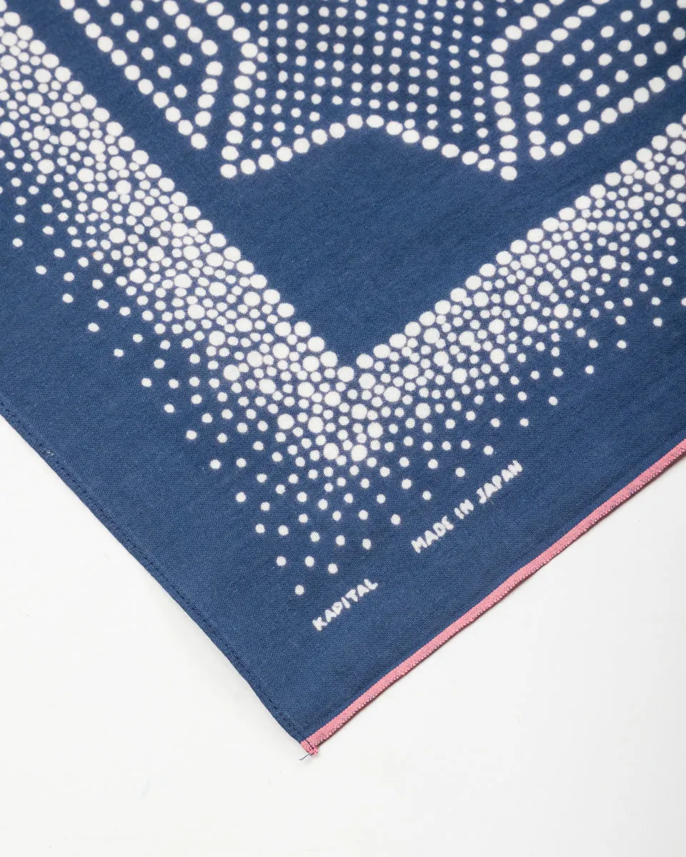 Fastcolor Selvedge Bandanna (MAGPIE Embroidery) - Navy sold by Standard and Strange product image thumbnail 3