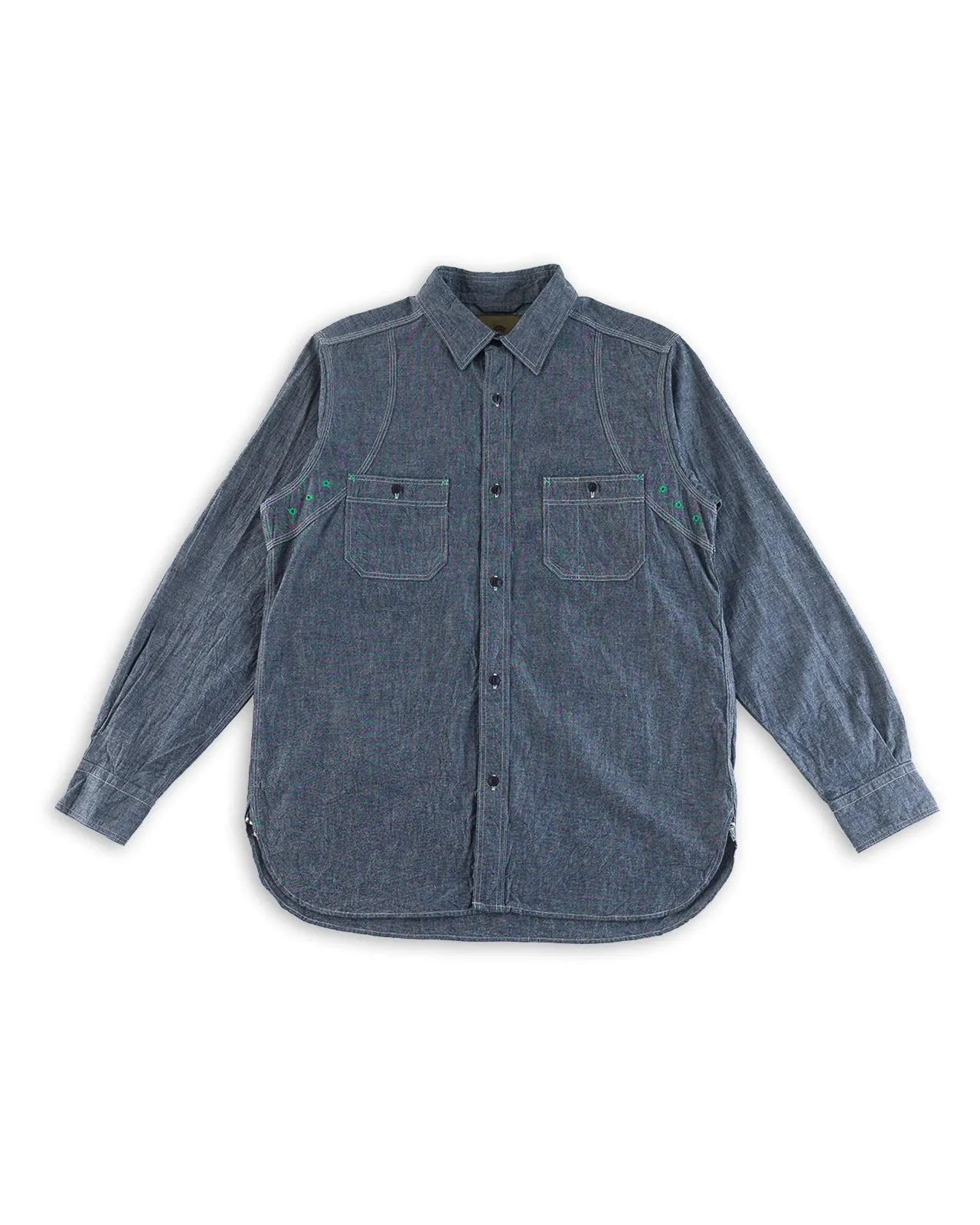 New Medical Shirt - Indigo sold by Standard and Strange