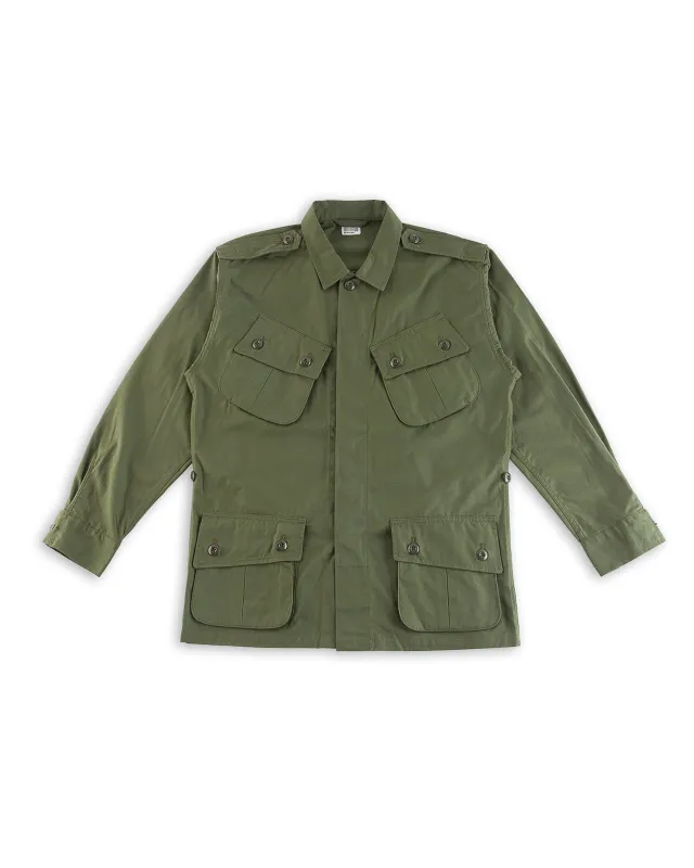 Coat, Man's, Combat, Tropical (Model 220) - Olive made by The Real McCoy's