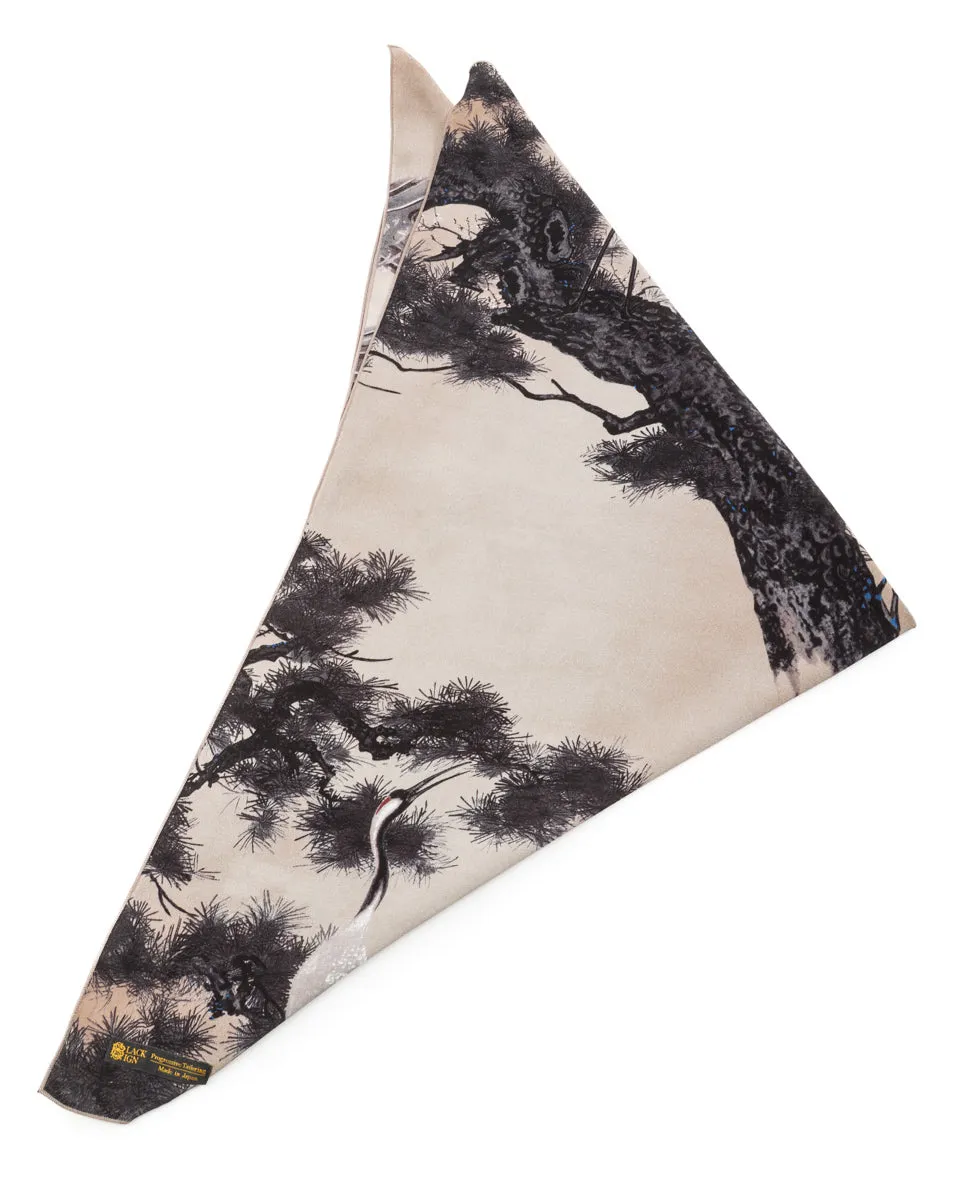 "Jyakuchu Ito" Scarf - Hakutsuru-Zu sold by Standard and Strange product image thumbnail 3