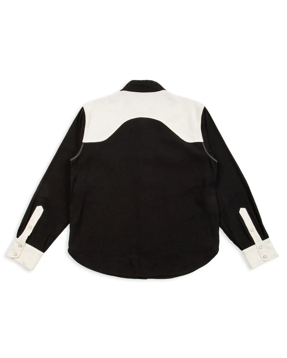 Packard Western Shirt - Black Combo sold by Standard and Strange product image thumbnail 2