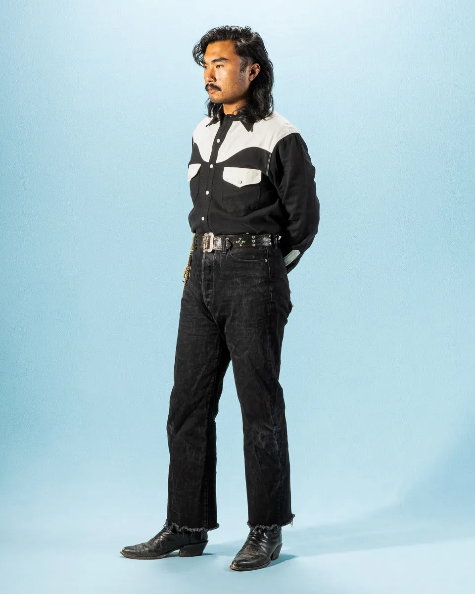 Packard Western Shirt - Black Combo sold by Standard and Strange product image thumbnail 4